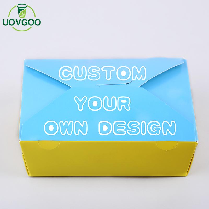 Custom Print Paper Lunch Boxes – Custom Cup Factory